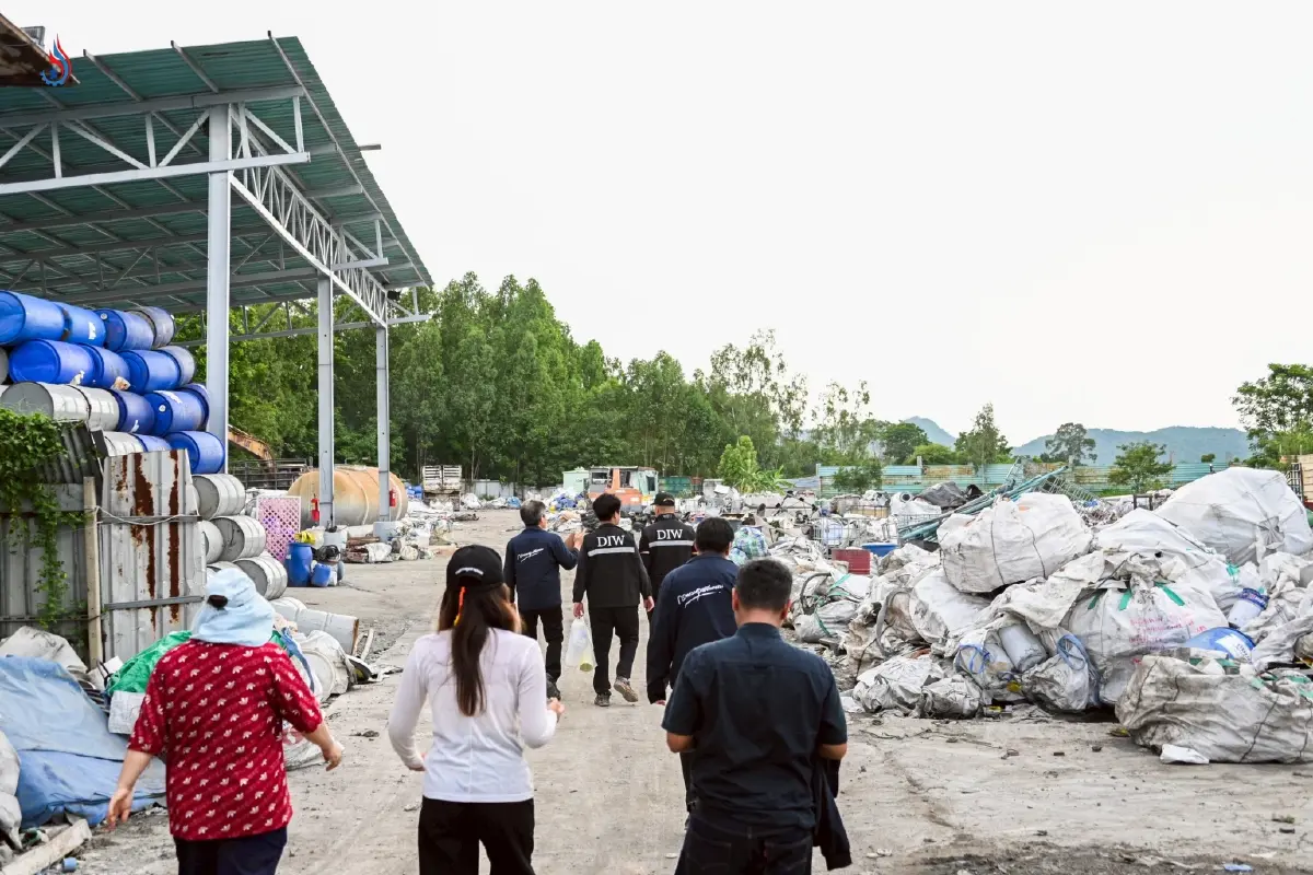'กรมโรงงาน' สั่งหยุด 2 โรงงานของเสียสระบุรี ขยายกิจการโดยไม่ได้รับอนุญาต