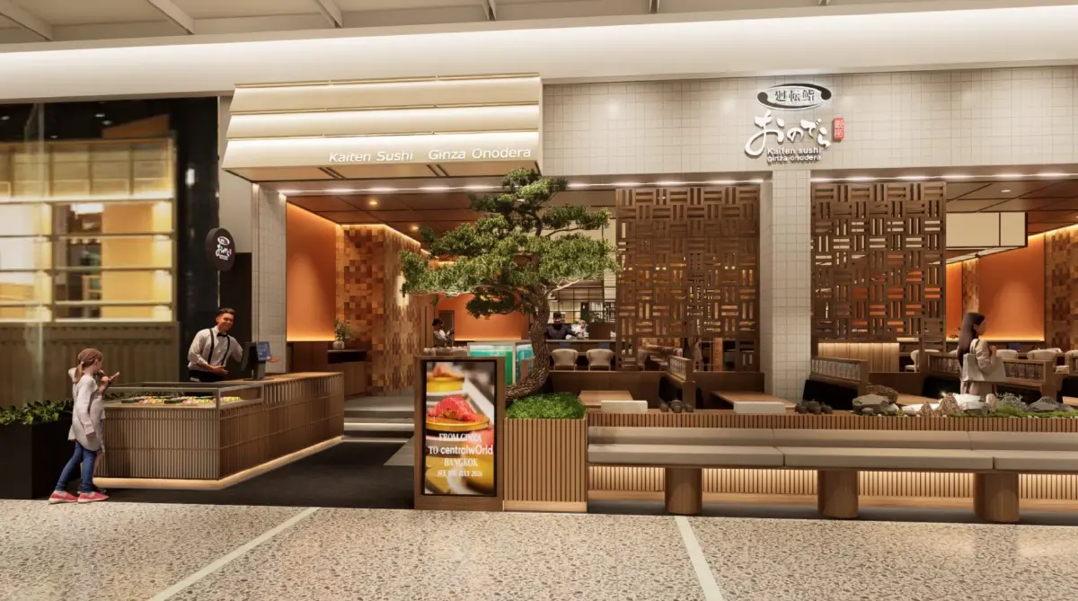 ซูชิสายพานยังไม่เฟ้อ! ‘Kaiten Sushi Ginza Onodera’ ตั้งเป้า 3 ปี ต้องมีรายได้ ‘2,000 ล้าน’