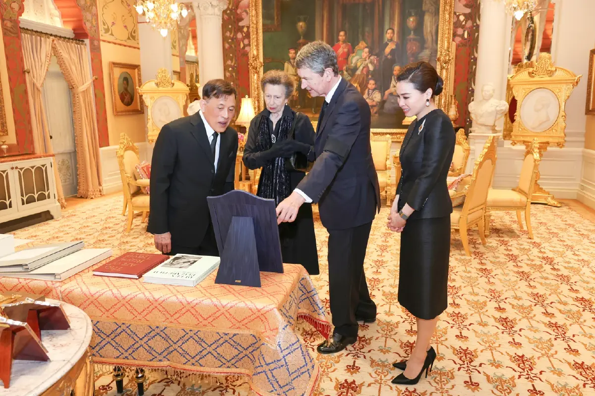 ในหลวง-พระราชินี ทรงรับเจ้าหญิงแอนน์ ในโอกาสเสด็จเยือนประเทศไทย