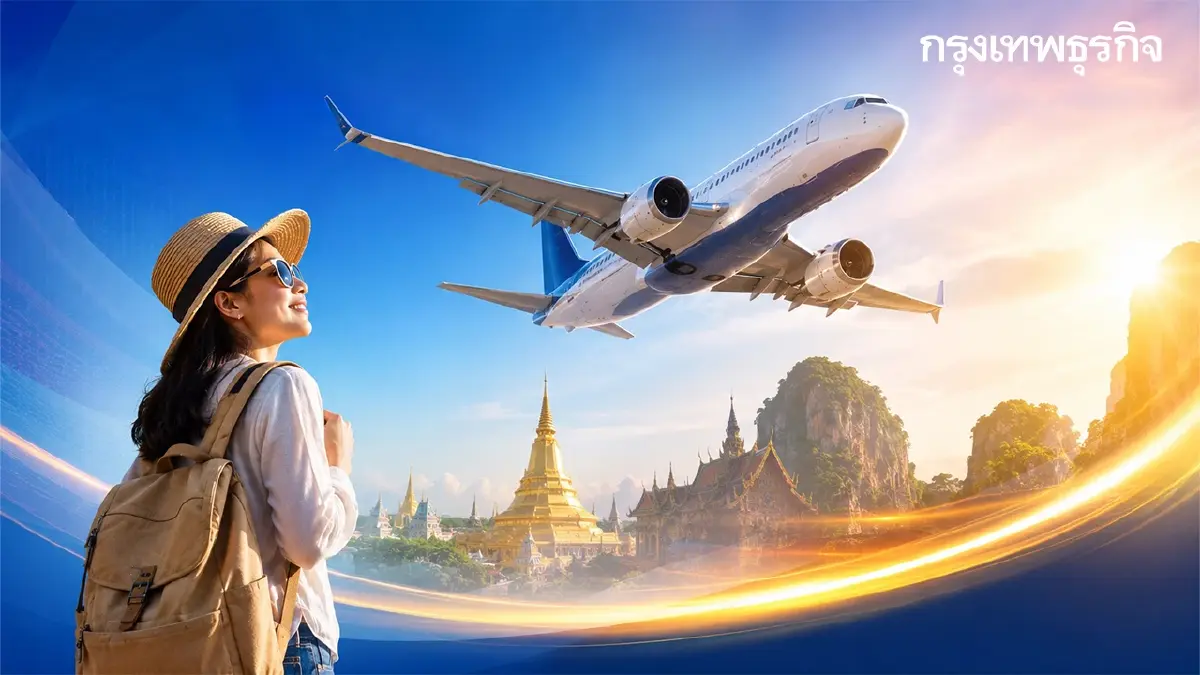 เช็กสิทธิ์ ไทยเที่ยวไทยพลัส แจกเงินส่วนลดตั๋วเครื่องบิน 4 แสนที่นั่ง
