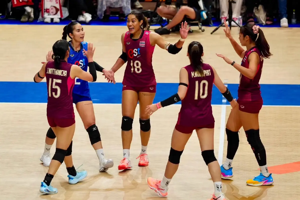 ลิ้งค์ดูสดฟรี ถ่ายทอดสดวอลเลย์บอลหญิง ทีมชาติไทย พบ บราซิล VNL 2026