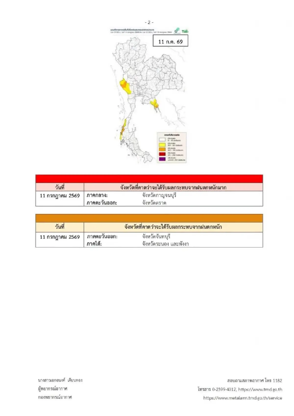 อุตุฯ เตือน ฉ.4 มรสุมเดือด คู่ขนาน ไต้ฝุ่นบาหวี่ ฝนตกหนัก คลื่นสูง 4 เมตร