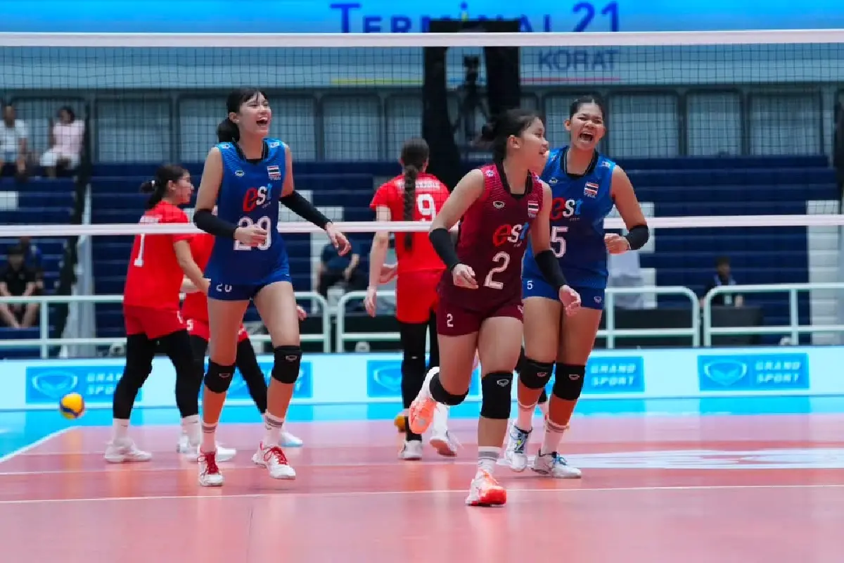 ตารางโปรแกรมวอลเลย์บอลหญิง U18 'ทีมชาติไทย' ชิงแชมป์เอเชีย 2026