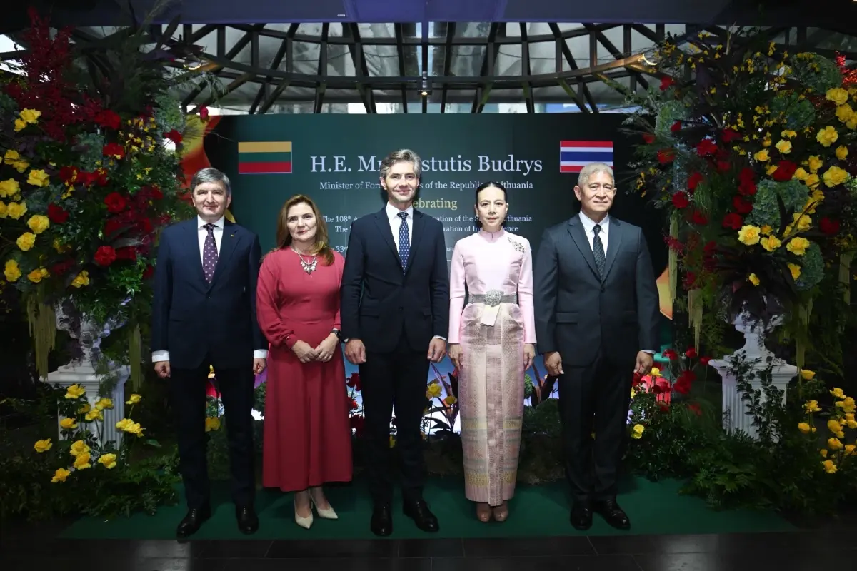 ไทย-ลิทัวเนีย เดินหน้ากระชับสัมพันธ์ 33 ปี ลุ้นเปิดบินตรงหนุนการค้า-ลงทุน