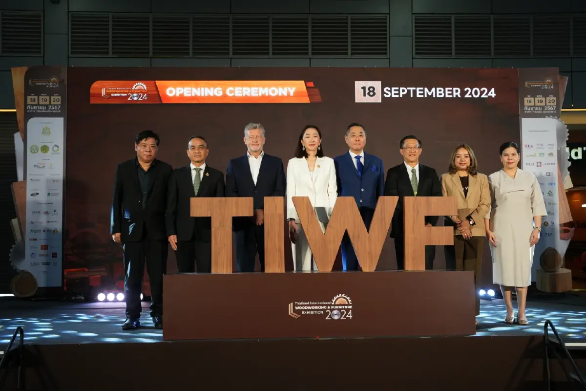 มหกรรมไม้ไทยระดับโลก ขนเครื่องจักรอัจฉริยะ ลุยชิงเค้กอาเซียน