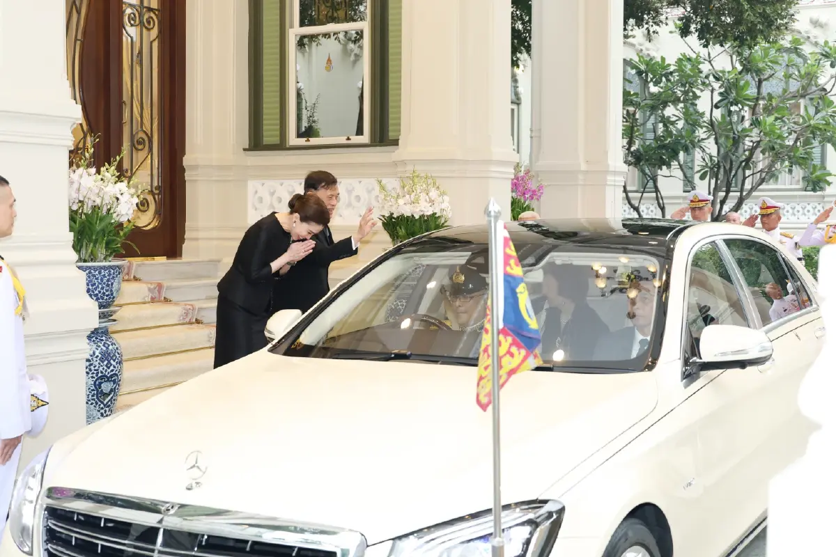 ในหลวง-พระราชินี ทรงรับเจ้าหญิงแอนน์ ในโอกาสเสด็จเยือนประเทศไทย