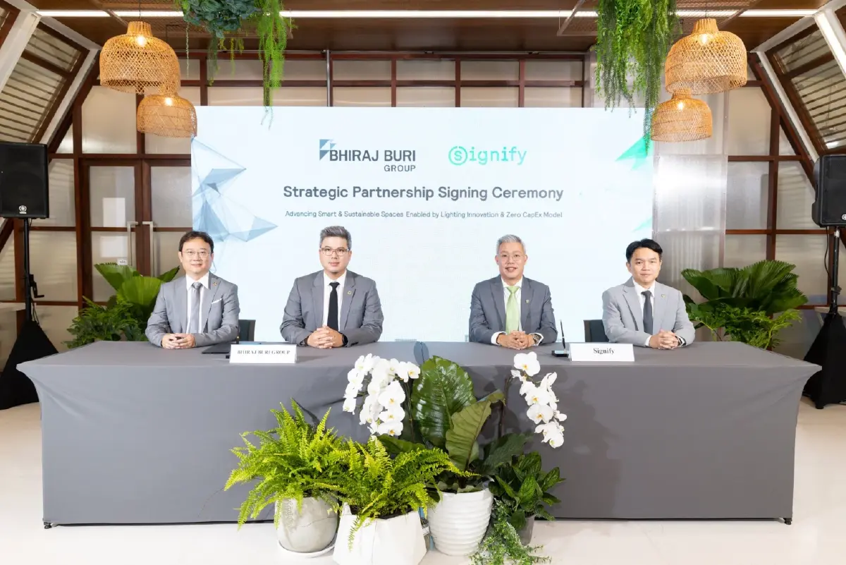 Signify-ภิรัชบุรี กรุ๊ป ชู Zero CapEx ขับเคลื่อนองค์กรสู่ Net Zero