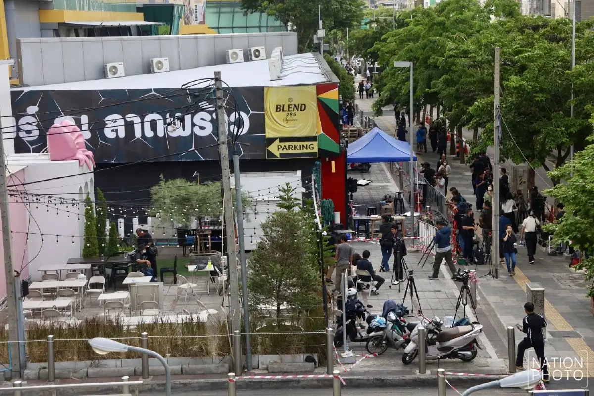 'โรงเบียร์ ณ ลาดพร้าว' เช้านี้ หลังไฟไหม้กลางดึก ตาย 27 เจ็บ 63 ราย