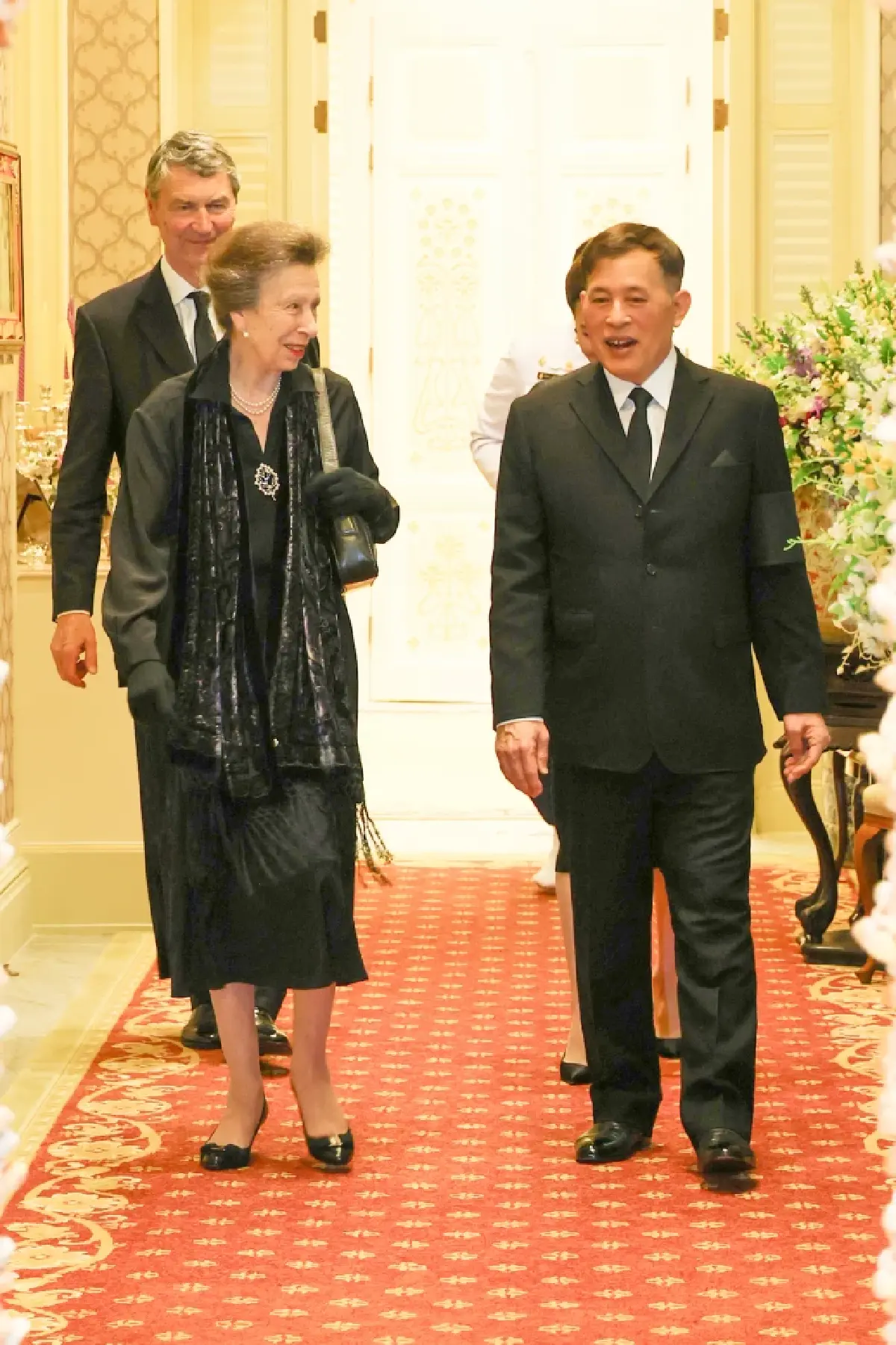 ในหลวง-พระราชินี ทรงรับเจ้าหญิงแอนน์ ในโอกาสเสด็จเยือนประเทศไทย