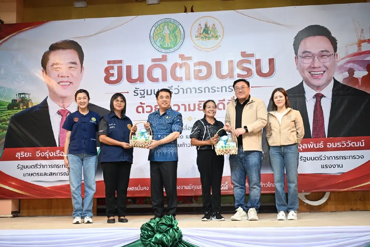 'สุริยะ' บุกเชียงราย ลุยบิ๊กโปรเจกต์น้ำ ชุบชีวิตฟาร์ม 2 หมื่นไร่