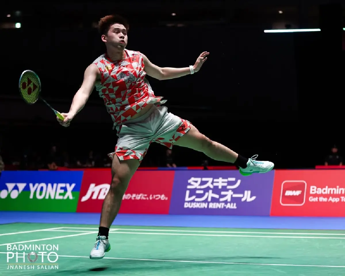 ถ่ายทอดสด แบดมินตัน ทีมชาติไทย วิว กุลวุฒิ พบ ยูชิ ทานากะ Japan Open 2026