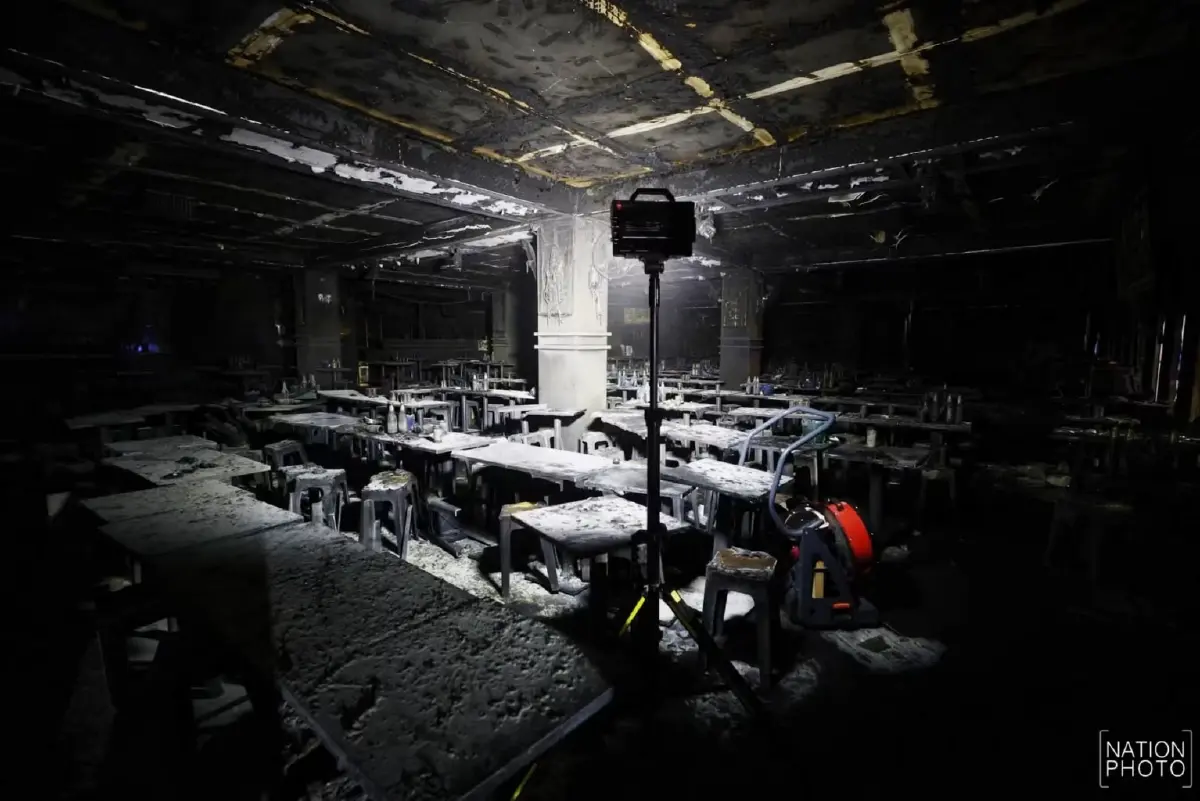 โศกนาฏกรรม ไฟไหม้โรงเบียร์ห้าแยกลาดพร้าว เสียชีวิตเบื้องต้น 27 ราย
