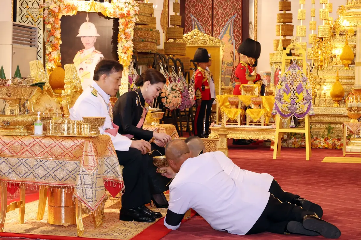 ในหลวง-พระราชินี ทรงบำเพ็ญพระราชกุศลปัญญาสมวาร 50 วัน พระราชทานพระศพ เจ้าฟ้าพัชรกิติยาภาฯ