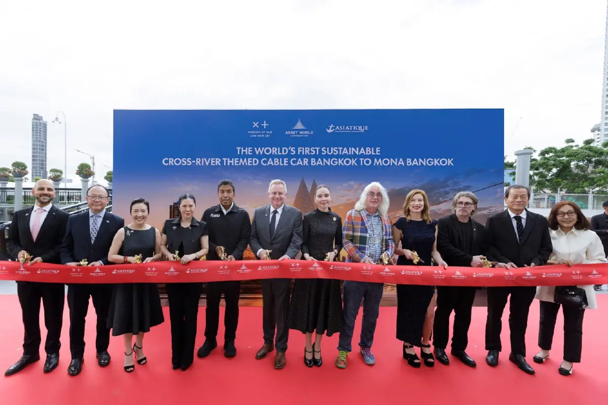 AWC เนรมิตใหญ่ ‘เอเชียทีค’ ทุ่มอีก 2,000 ล้าน พัฒนา ‘เคเบิ้ลคาร์’ ข้ามเจ้าพระยา สู่พิพิธภัณฑ์ ‘MONA Bangkok’