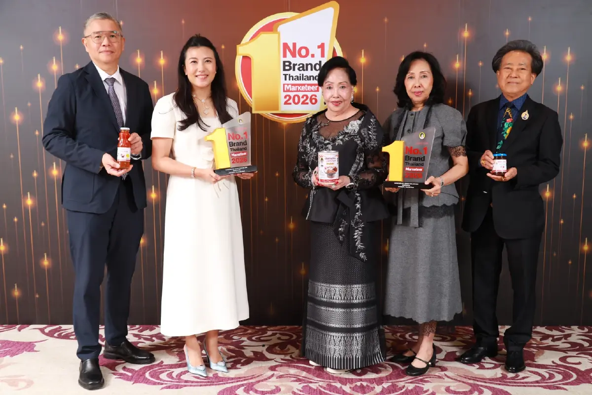'แม่ประนอม' คว้า 2 รางวัล No.1 Brand Thailand 2026 สะท้อนความไว้วางใจของคนไทยกว่า 60 ปี