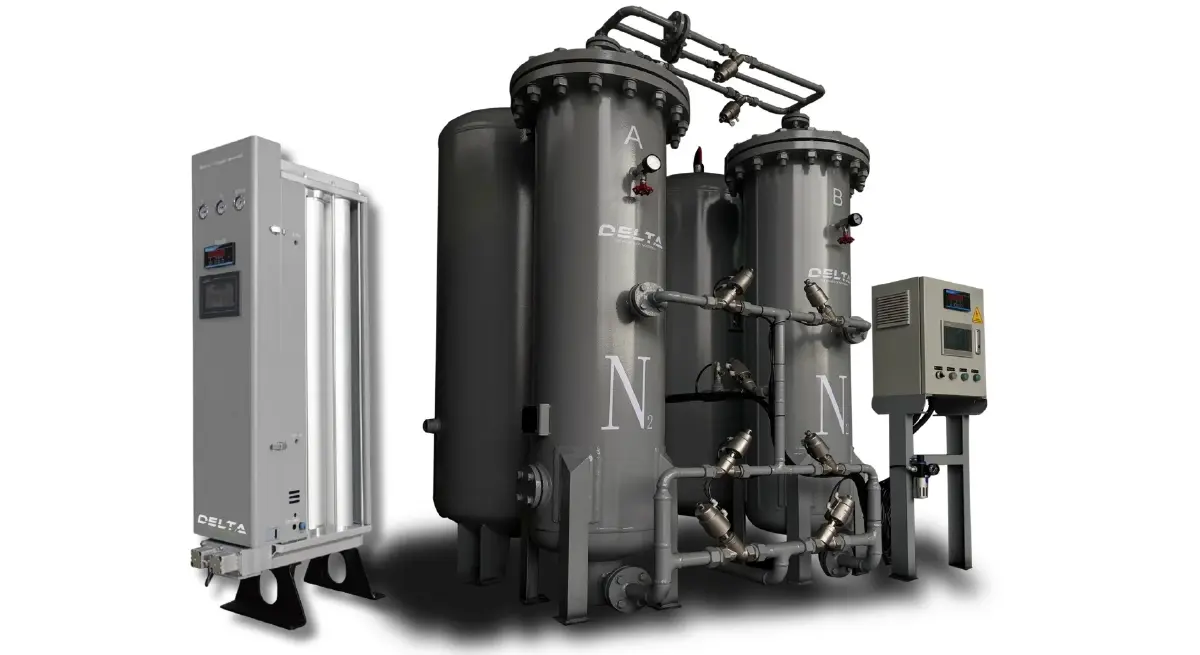 Delta Compressor ต่อยอดเครื่องผลิตไนโตรเจนอุตสาหกรรม ลดต้นทุนสูงสุด 80%