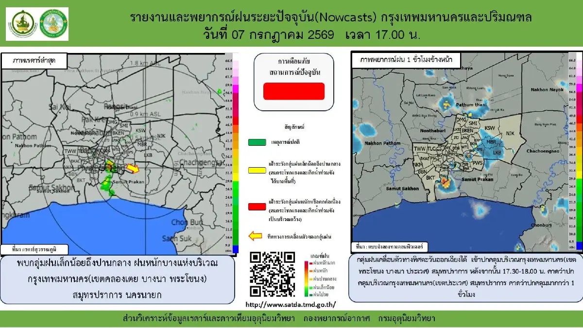 อุตุฯ เตือน อีสาน-ตอ. รับมือฝนตกหนัก เช็ก เส้นทางพายุ “บาหวี่” กระทบไทยหรือไม่