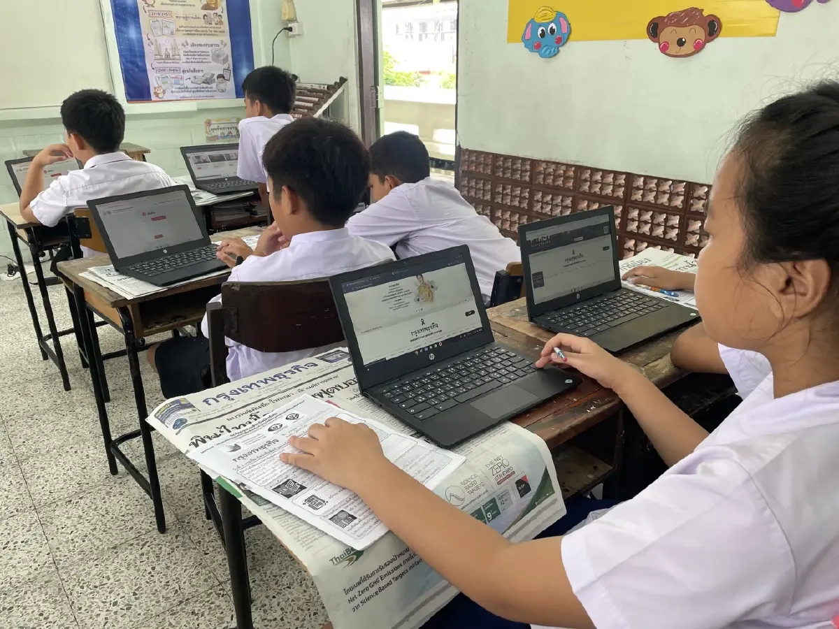 ‘กรุงเทพธุรกิจ’ ปั้นเยาวชน 24 โรงเรียน เท่าทันสื่อ-มีองค์ความรู้ รับมือภัยออนไลน์