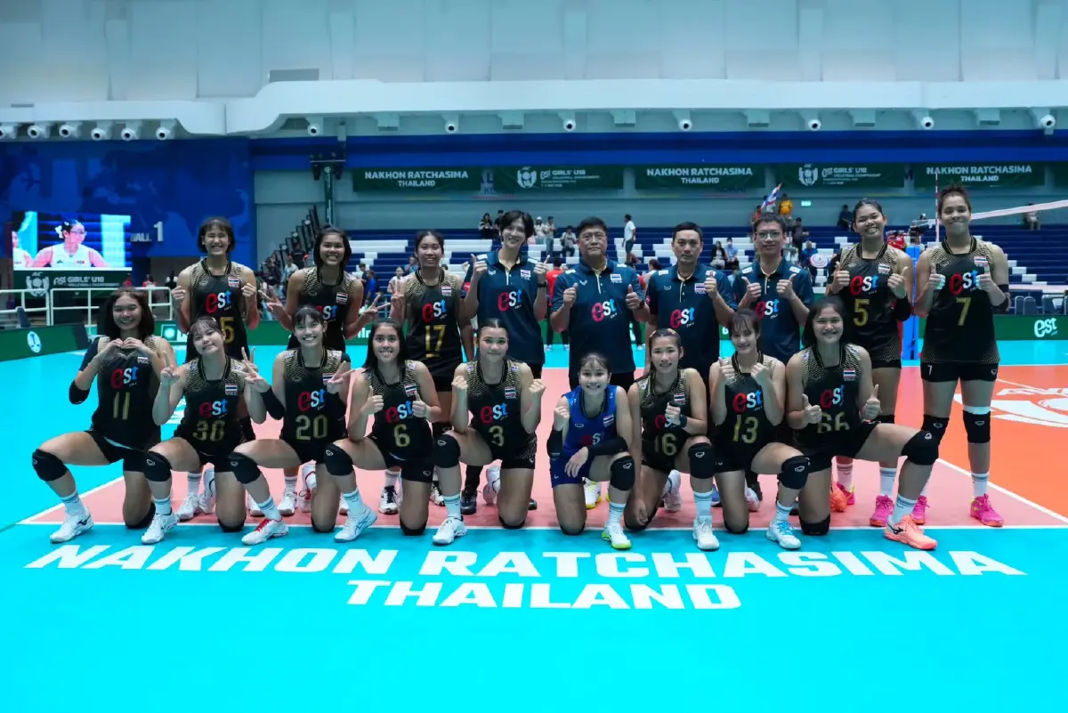 ถ่ายทอดสดวอลเลย์บอลหญิง U18 ไทย พบ ออสเตรเลีย ชิงแชมป์เอเชีย 2026
