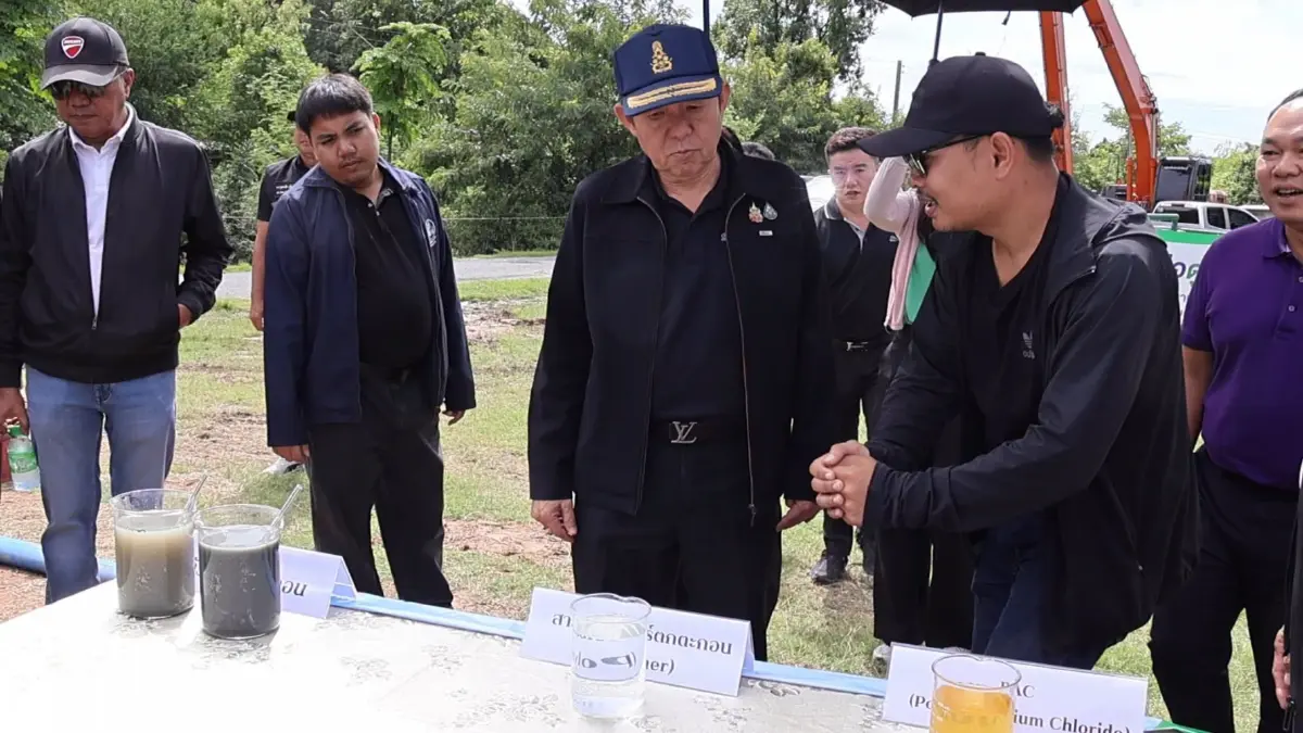 ลุยลงพื้นที่ติดตามการดูดตะกอนดำ คลองตะเข้ จ.สระบุรี เร่งฟื้นฟูคุณภาพน้ำ