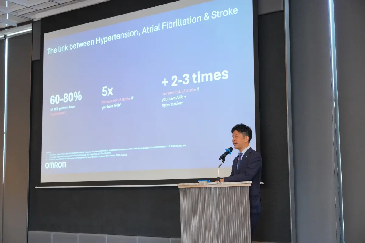 'AI Blood Pressure Monitor'เทคโนโลยีคัดกรอง ลดภาวะความดันโลหิตสูง