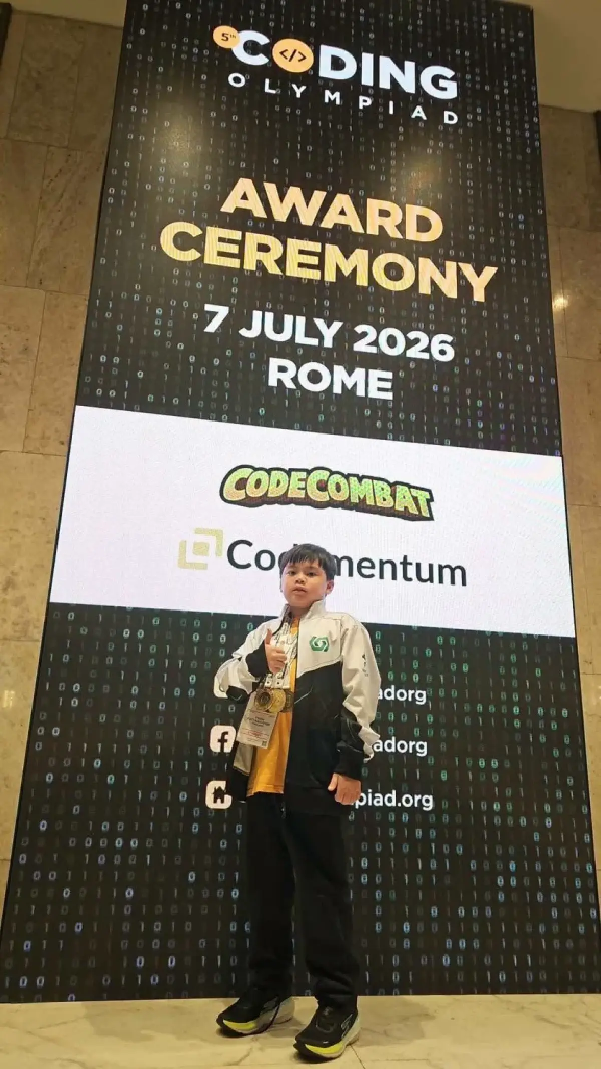 เฮ 'น้องเพซ' คว้าแชมป์โลกด้าน Coding อันดับ 1 ของโลก ที่อิตาลี