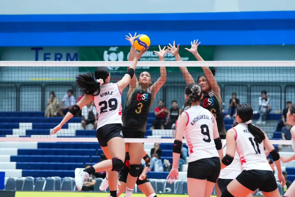 ถ่ายทอดสดวอลเลย์บอลหญิง U18 ไทย พบ ออสเตรเลีย ชิงแชมป์เอเชีย 2026