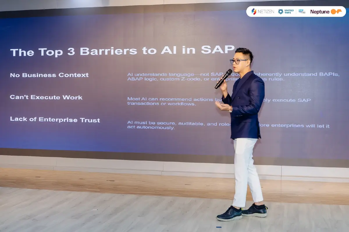 เนทติเซนท์ ผนึก Neptune Software ส่ง AiBuild บุกตลาด SAP ไทย