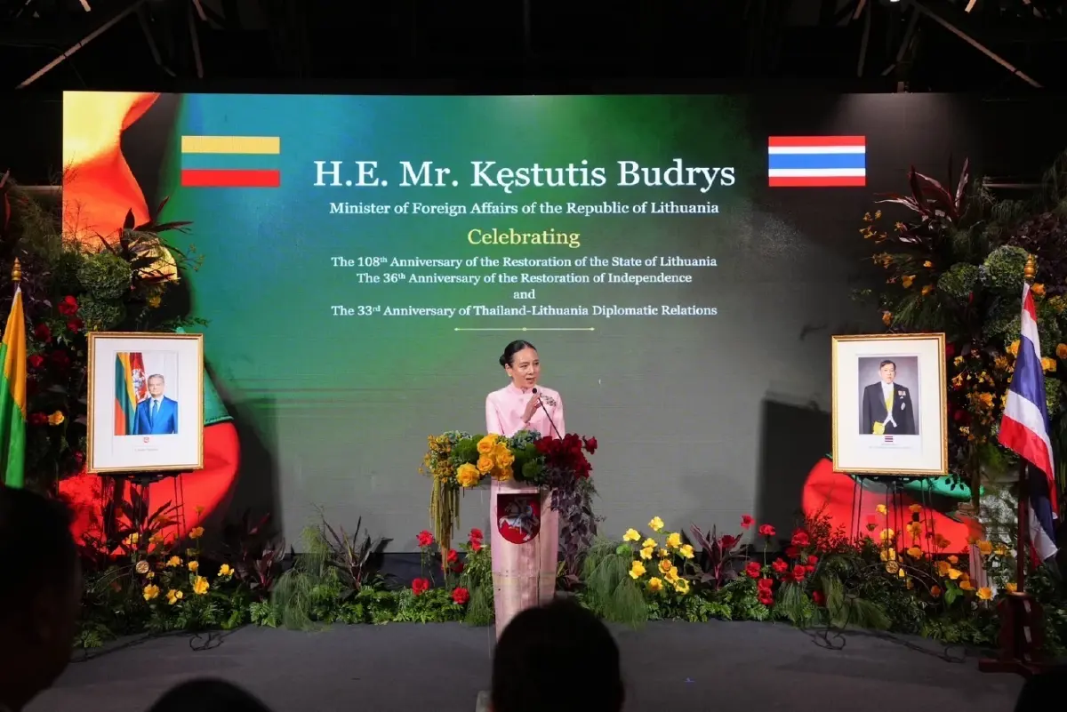 ไทย-ลิทัวเนีย เดินหน้ากระชับสัมพันธ์ 33 ปี ลุ้นเปิดบินตรงหนุนการค้า-ลงทุน