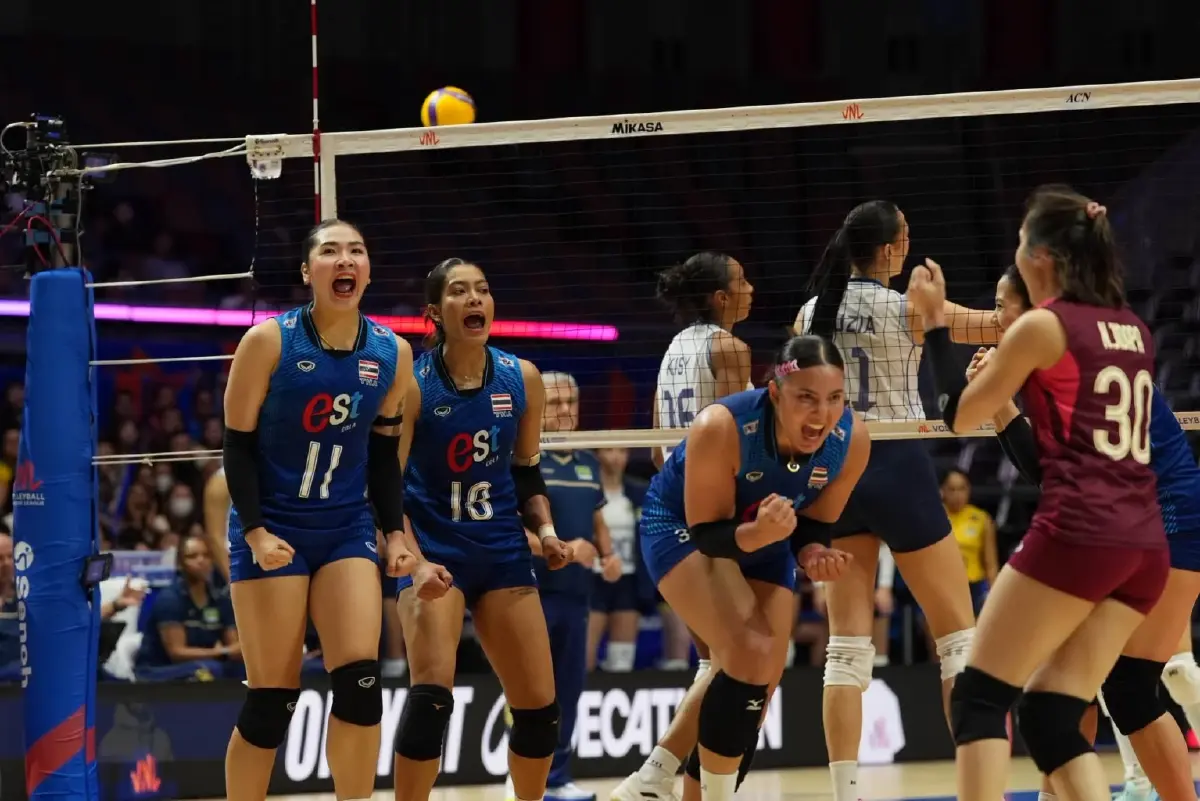 ผลวอลเลย์บอล ตบสาวไทย ชนะ บราซิล 3 เซตรวด ศึก เนชันส์ ลีก 2026 สัปดาห์ 3