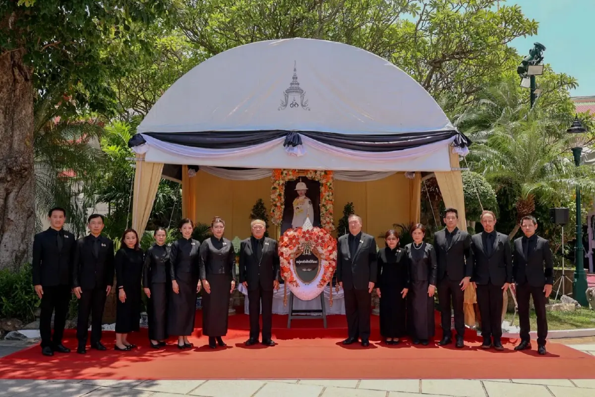 กลุ่มบริษัทบีทีเอส เข้ากราบถวายสักการะพระศพ เจ้าฟ้าพัชรกิติยาภาฯ