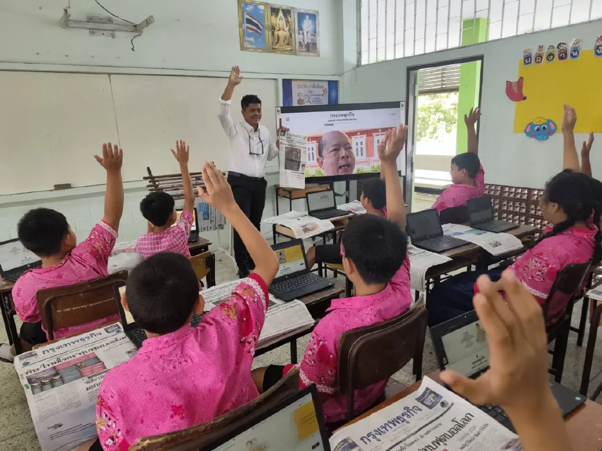 ‘กรุงเทพธุรกิจ’ ปั้นเยาวชน 24 โรงเรียน เท่าทันสื่อ-มีองค์ความรู้ รับมือภัยออนไลน์