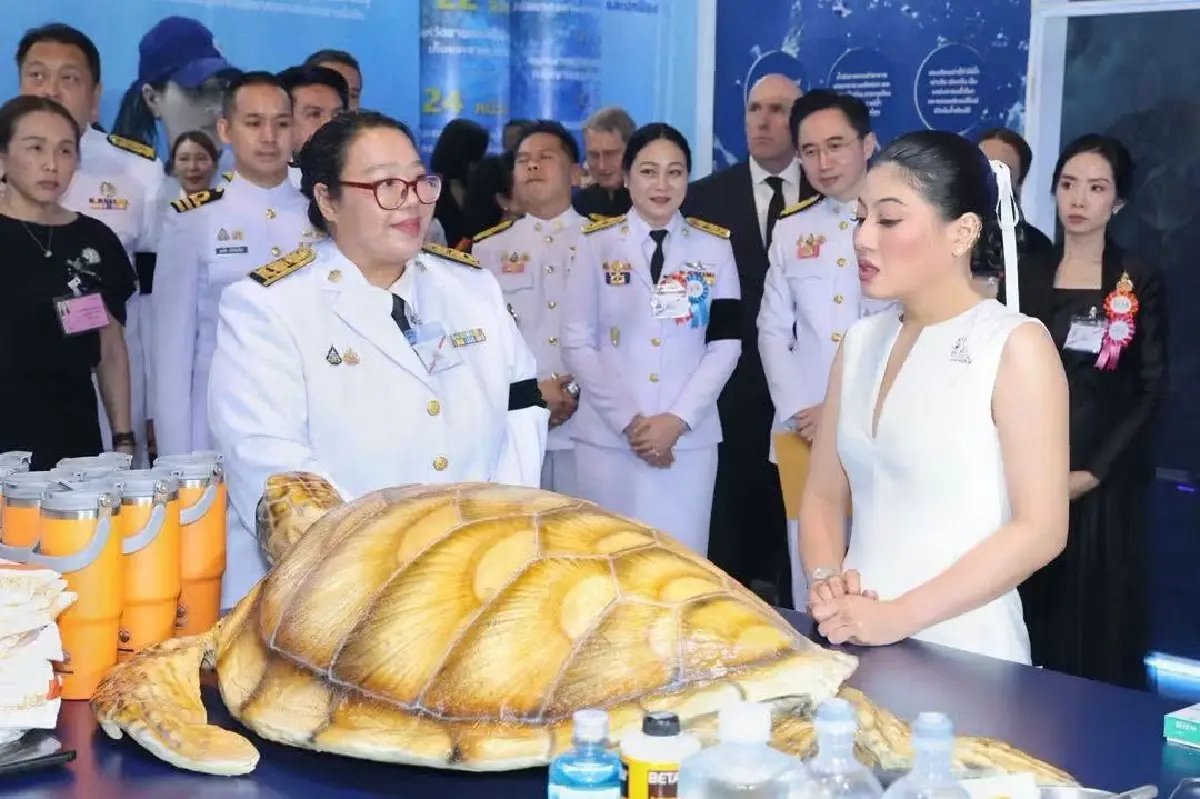 เจ้าฟ้าสิริวัณณวรีฯ ทรงเปิดนิทรรศการ “YOUNG รักษ์ทะเล : SEA THE CHANGE”