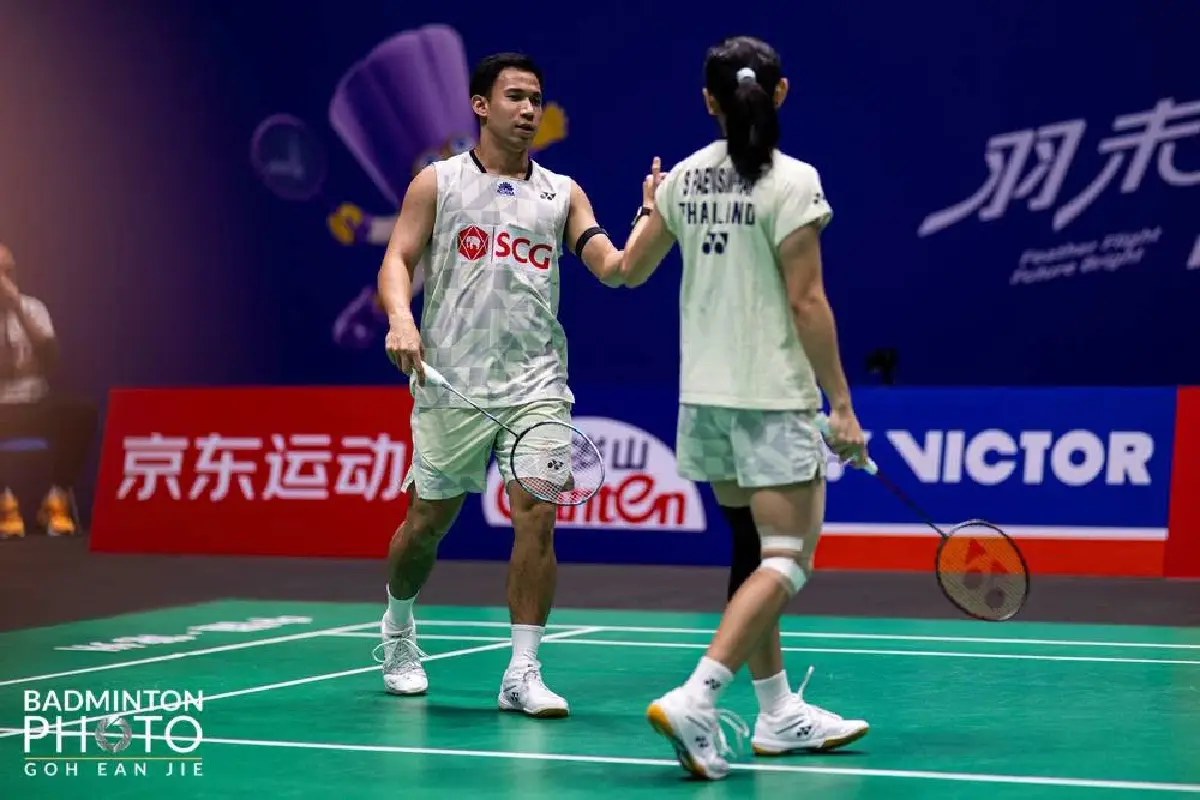 บาส-เฟม สู้สุดใจก่อนพ่าย จีน 2 เกมรวด แบดฯ China Open 2026 จอดรอบรอง