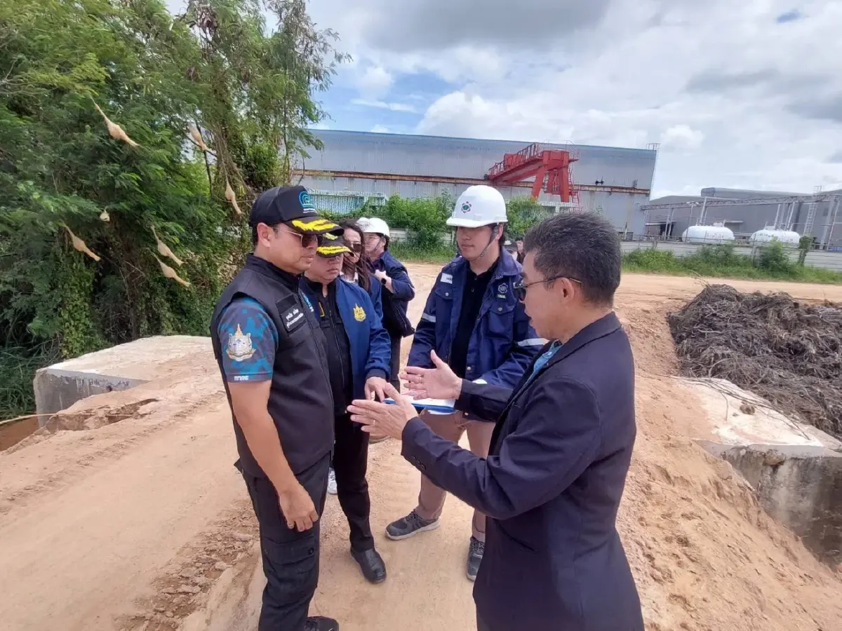 คพ. สั่งปูพรมตรวจ 22 โรงงานอมตะซิตี้ หวั่นกระทบน้ำดิบอ่างดอกกราย