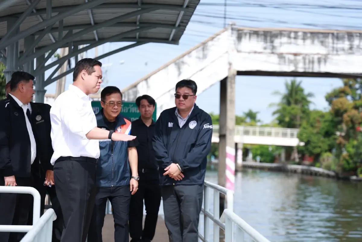 'สรรเพชญ' พลิกโฉมคมนาคมทางน้ำ ดันบริการเรือนักเรียน - เรือแท็กซี่