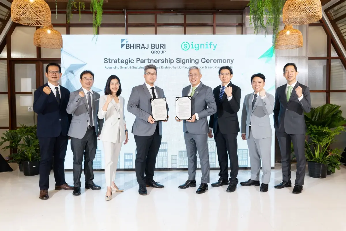 Signify-ภิรัชบุรี กรุ๊ป ชู Zero CapEx ขับเคลื่อนองค์กรสู่ Net Zero