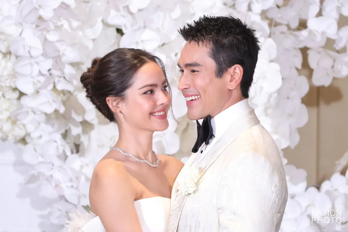 หวานชื่น "ณเดชน์-ญาญ่า" ควงคู่ฉลองวิวาห์ที่กรุงเทพฯ แฟนคลับร่วมยินดีแน่น