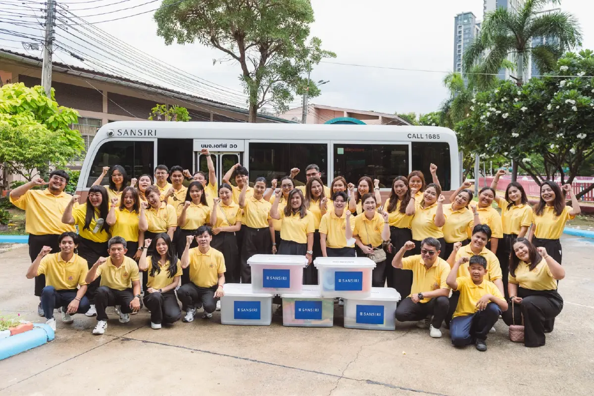 ‘แสนสิริ’ สืบสานพระราชปณิธานสู่การลงมือ‘ทำความดีด้วยหัวใจ’รวมพลัง‘พนักงานจิตอาสา’สาน 4ภารกิจเกื้อกูลสังคม