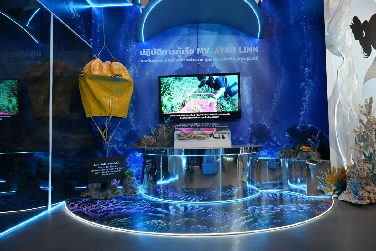 เจ้าฟ้าสิริวัณณวรีฯ ทรงเปิดนิทรรศการ “YOUNG รักษ์ทะเล : SEA THE CHANGE”