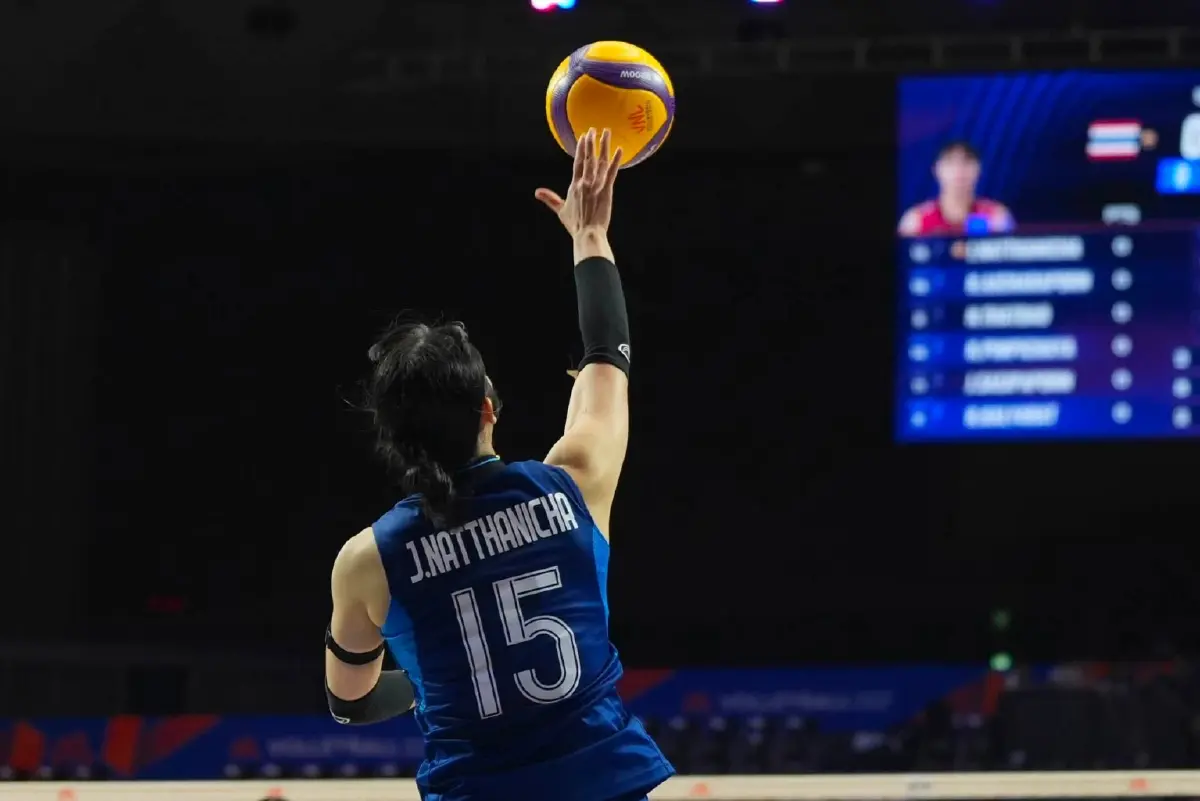 ถ่ายทอดสดวอลเลย์บอลหญิง ทีมชาติไทย พบ ญี่ปุ่น VNL 2026 เวลา 17.20 น.