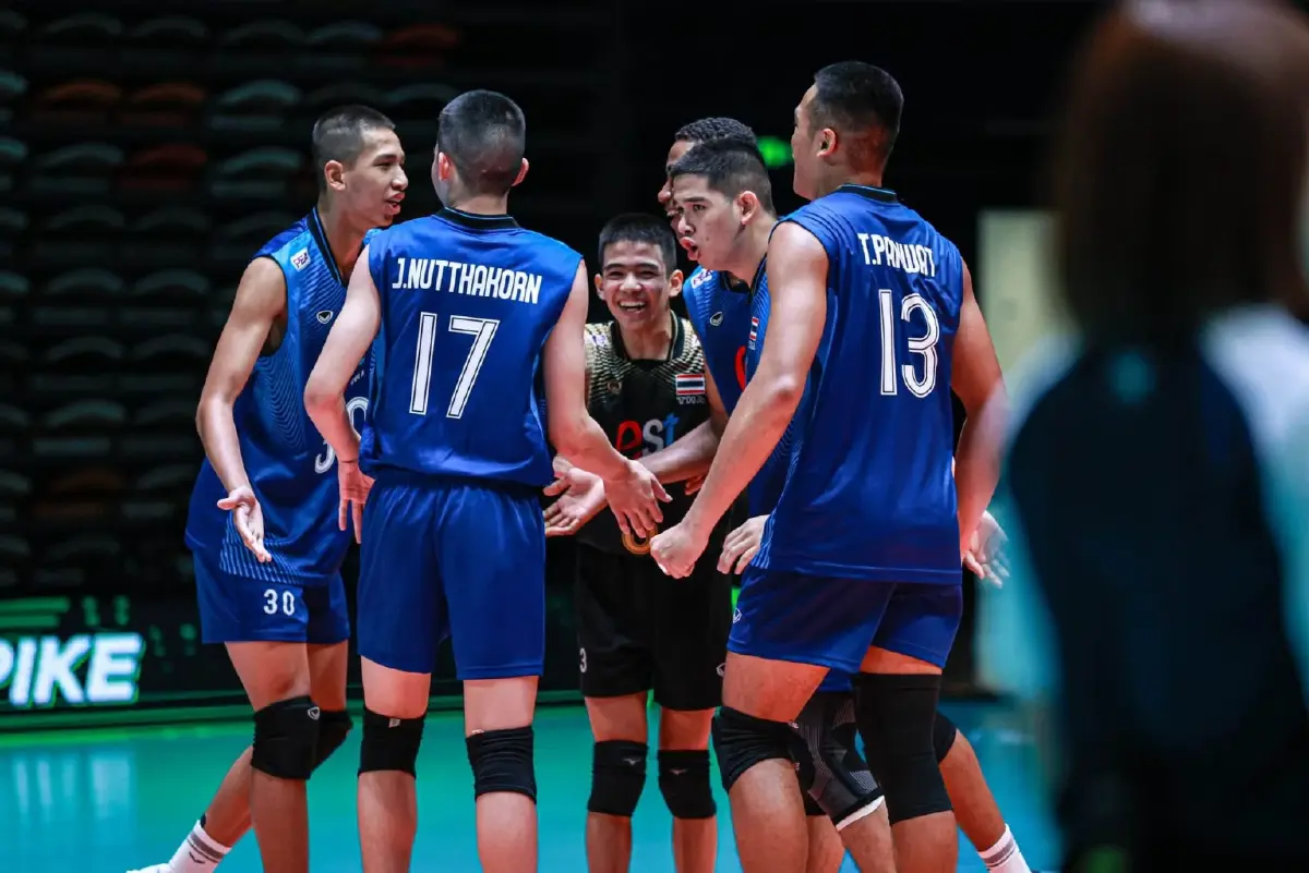 ผลวอลเลย์บอล U18 ไทย แพ้ ปากีสถาน คว้าอันดับ 2 สาย C ชิงแชมป์เอเชีย 2026