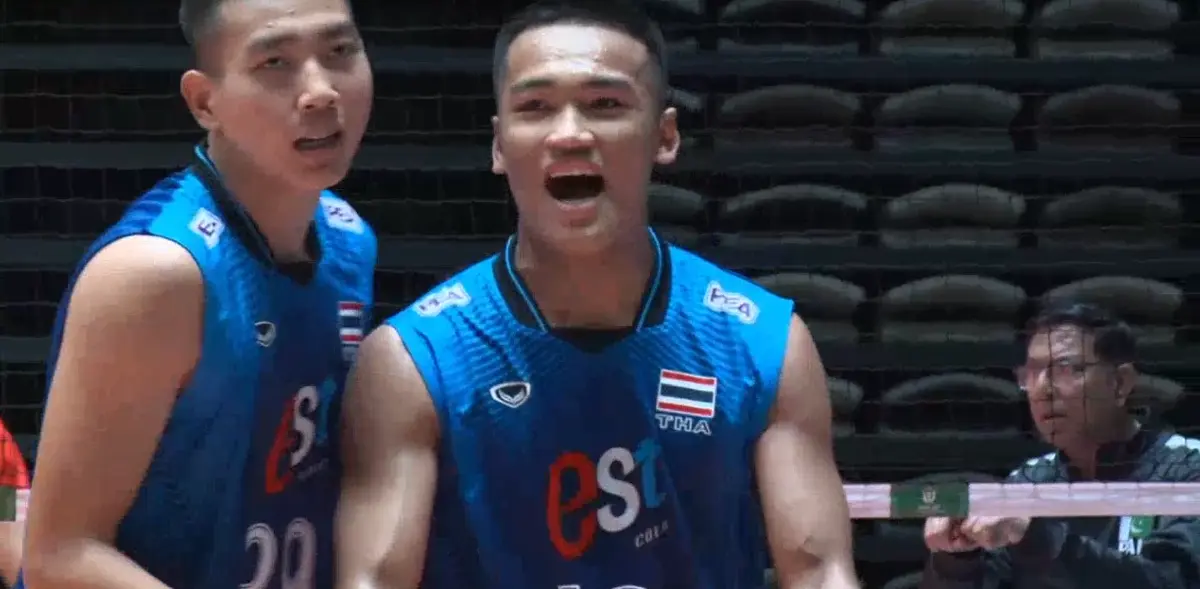 ผลวอลเลย์บอล U18 ไทย แพ้ ปากีสถาน คว้าอันดับ 2 สาย C ชิงแชมป์เอเชีย 2026