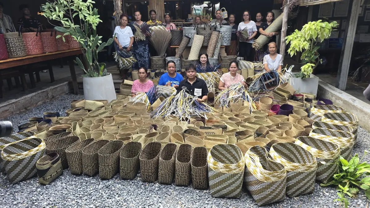 สืบสานงาน ‘กระจูด’ จากวัชพืชสู่ 'แบรนด์คราฟต์' รักษ์โลกระดับสากล