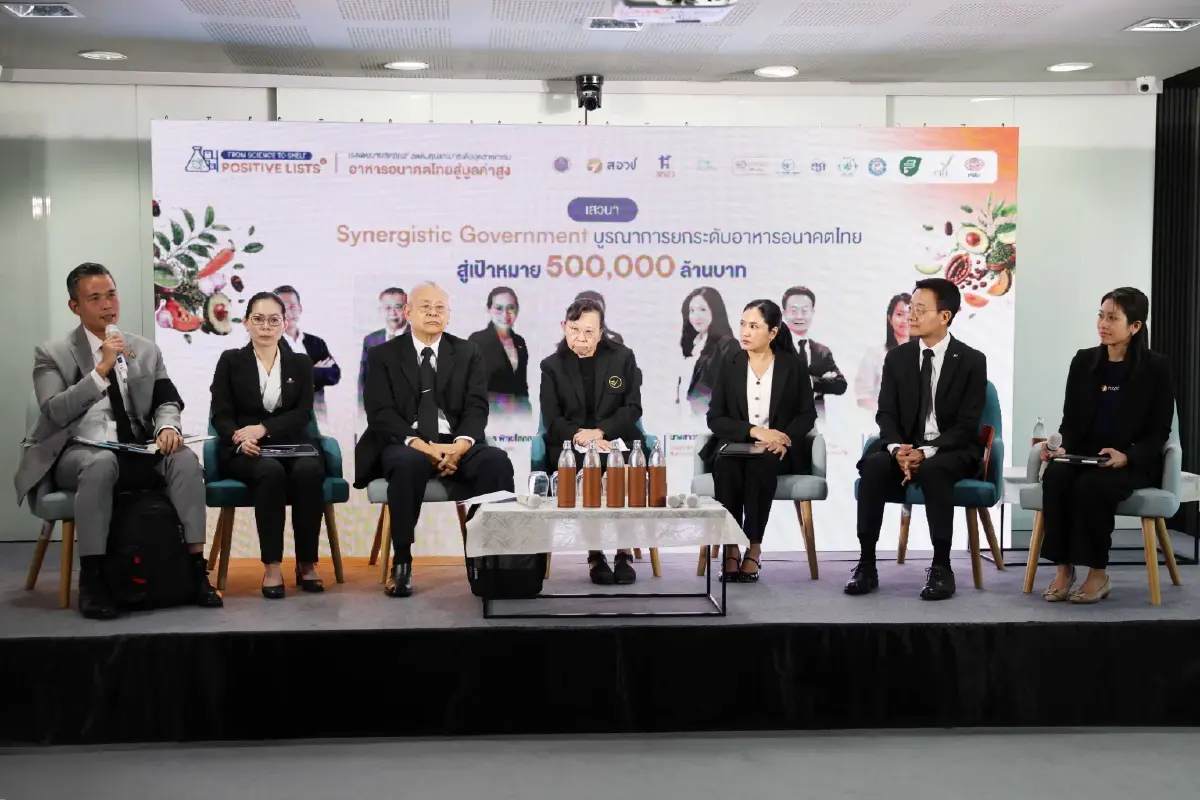 สอวช.หนุน Positive Lists บัญชีรายการสารสำคัญ ดันไทย Future Food Innovation Hub