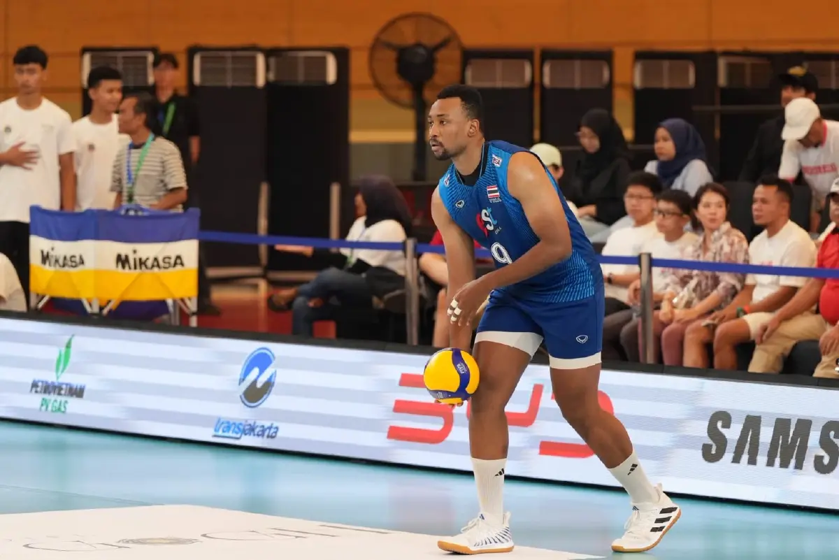 ผลวอลเลย์บอลชาย 'ไทย ชนะ กัมพูชา' 3 เซตรวด เข้ารอบชิง SEA V Cup 2026