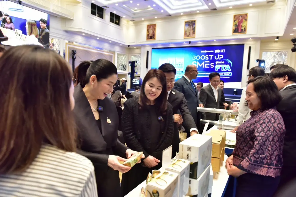 กรมการค้าต่างประเทศ ผนึก สสว. ปั้น 60 SMEs ใช้ FTA เจาะ 3 ตลาด ตั้งเป้าส่งออก 1,000 ล้านบาทภายใน 1 ปี