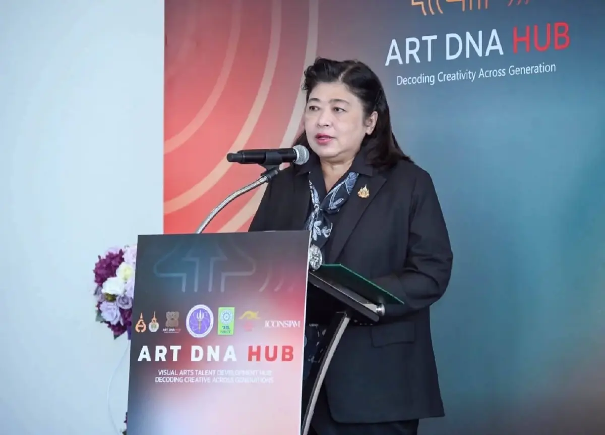 ดนุพร เปิดงาน ART DNA HUB ศูนย์รวมผู้เชี่ยวชาญด้านทัศนศิลป์