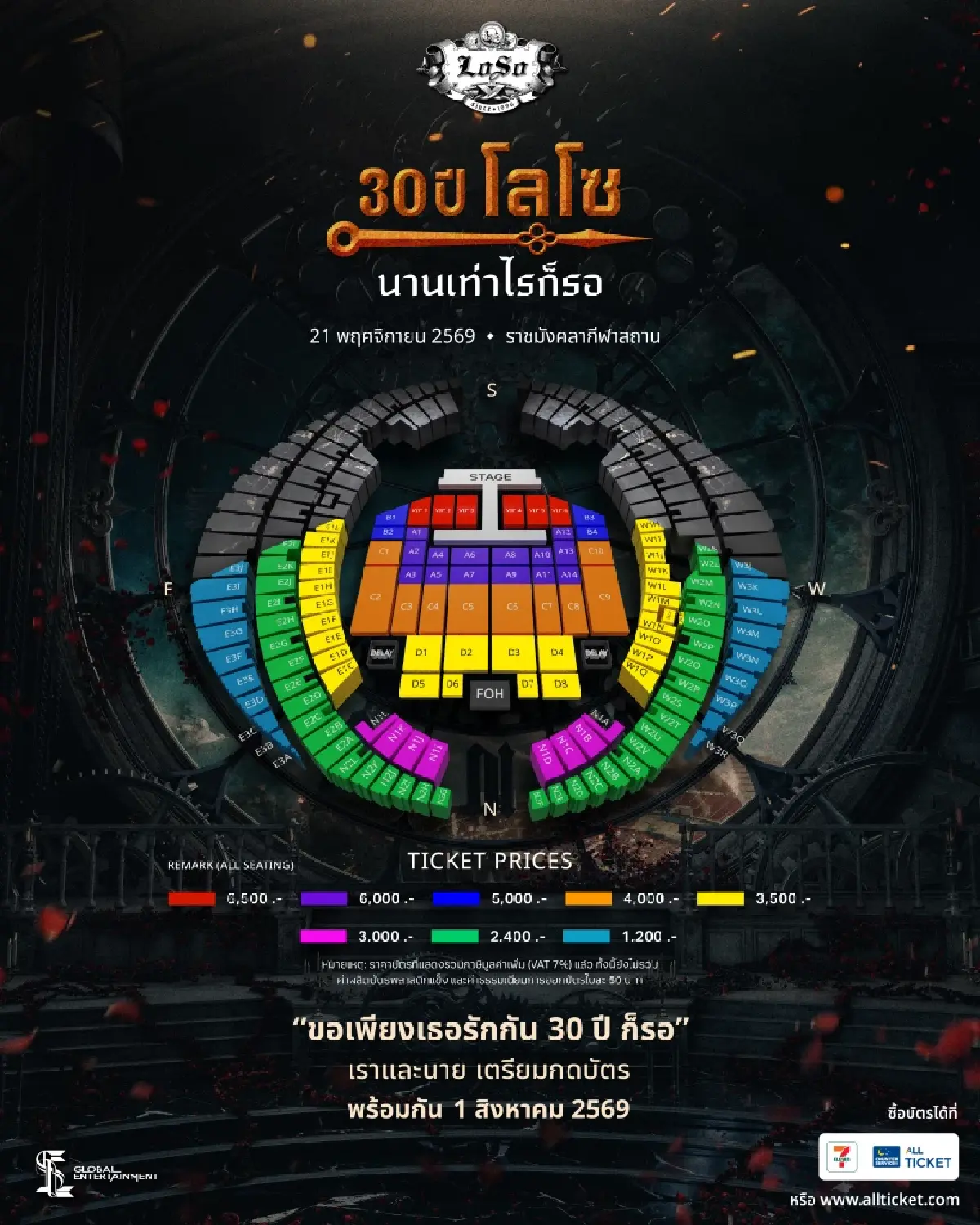 “30 ปี LOSO นานเท่าไรก็รอ” คอนเสิร์ตประวัติศาสตร์ สานต่อตำนานร็อค