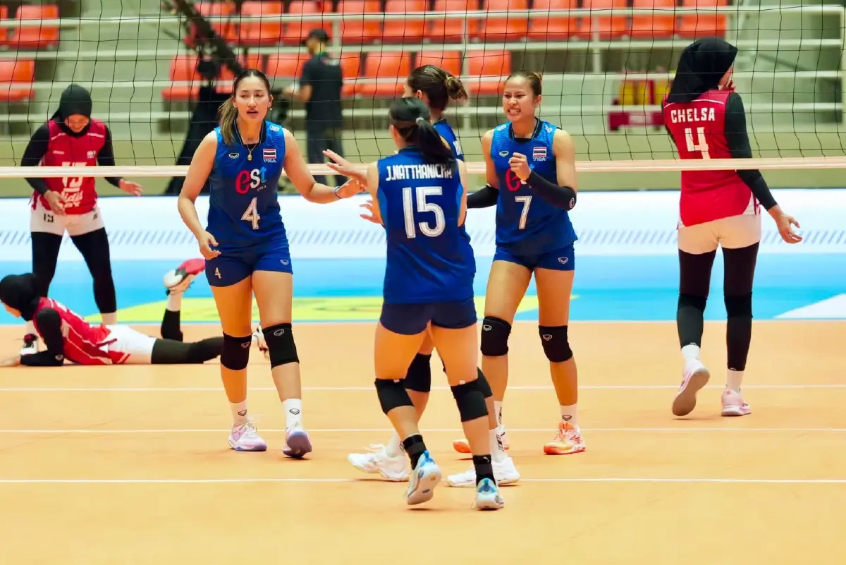ผลวอลเลย์บอลหญิง ไทย ชนะ อินโดนีเซีย 3-1 ประเดิม SEA V Cup 2026
